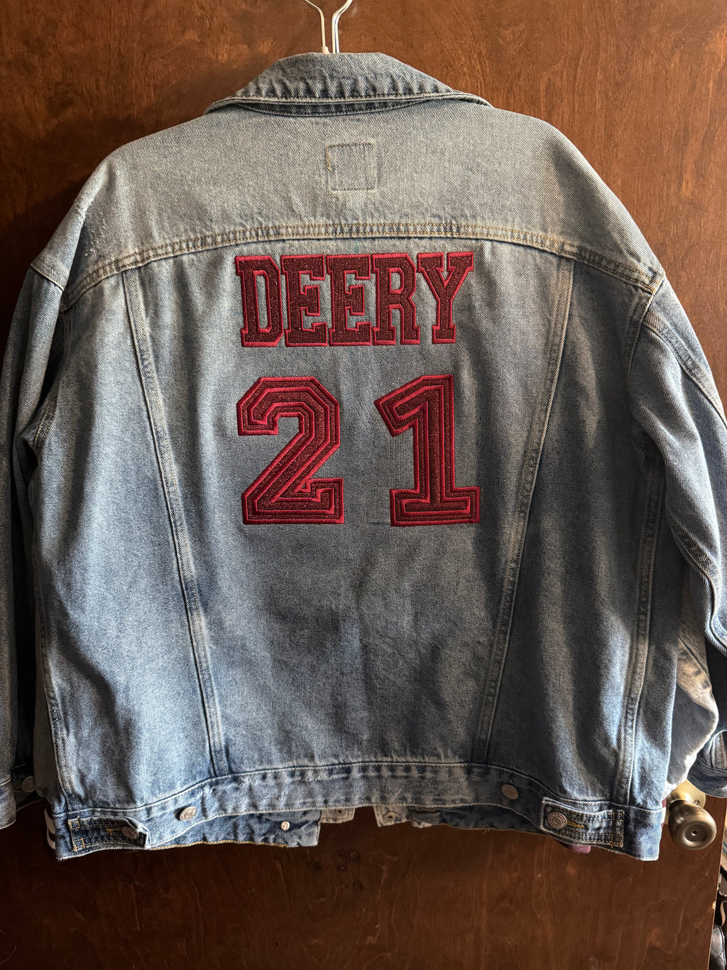 Custom Jean Jacket design