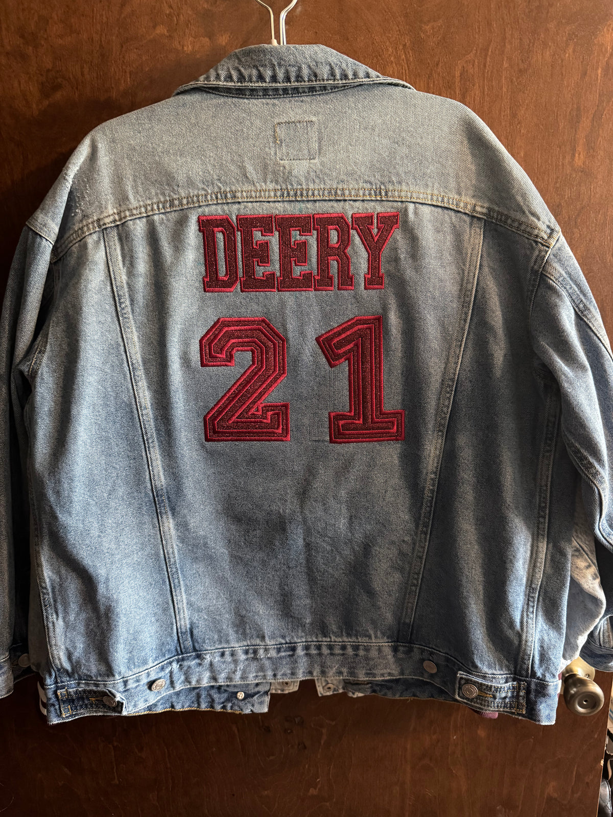 Custom Jean Jacket design