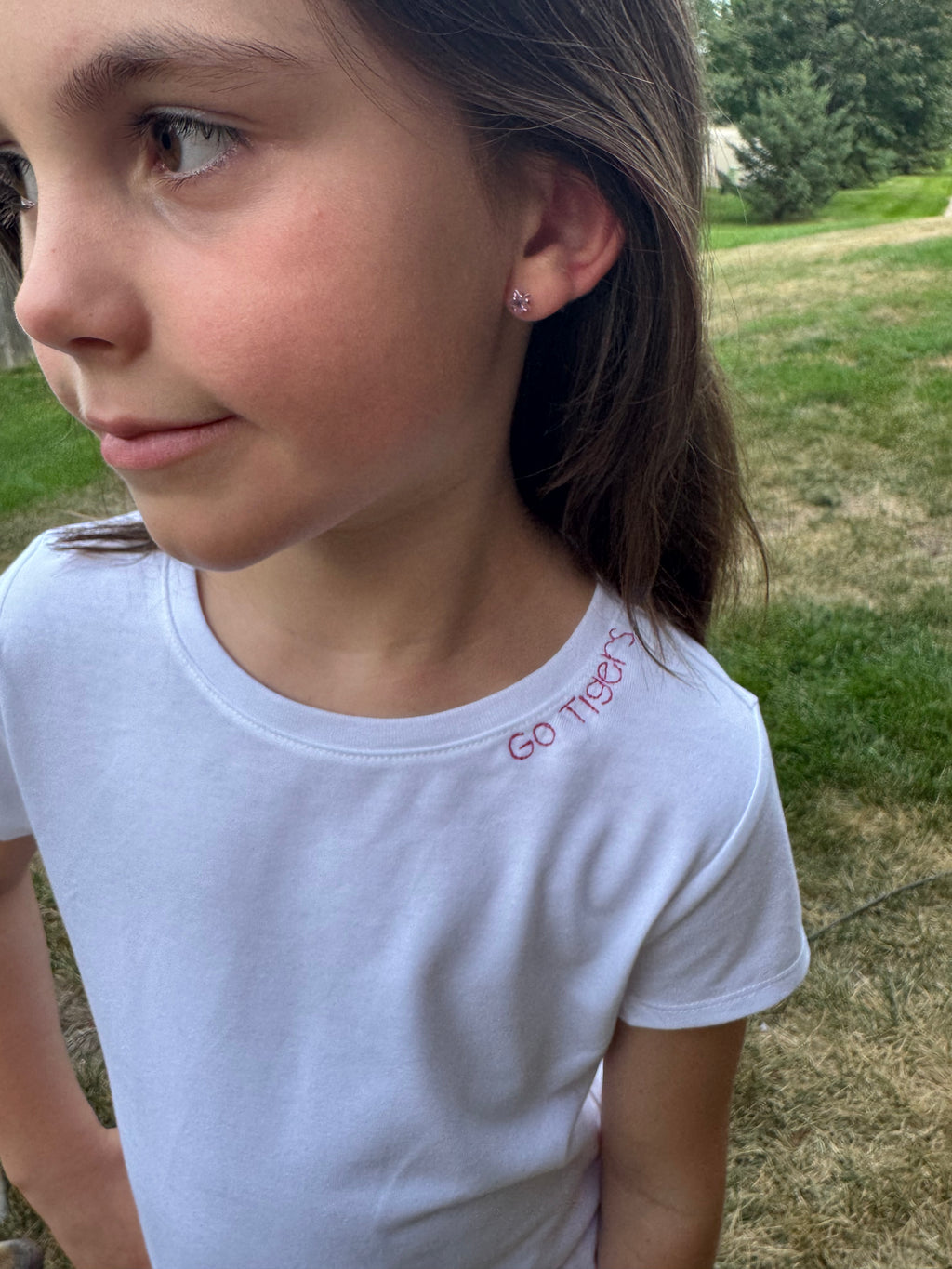 Custom Spirit Wear Tee | DTF + Embroidery