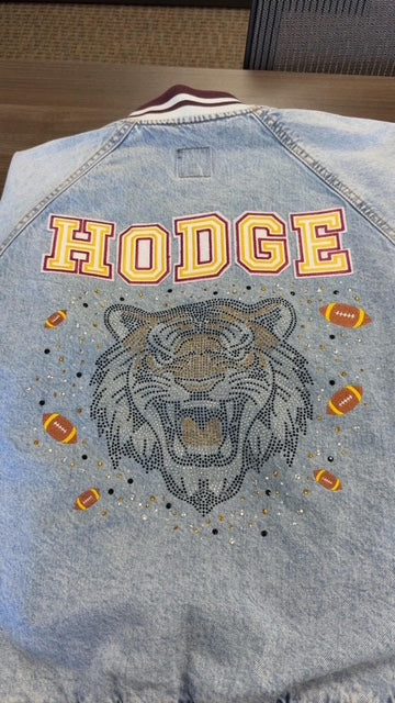 Custom Jean Jacket design